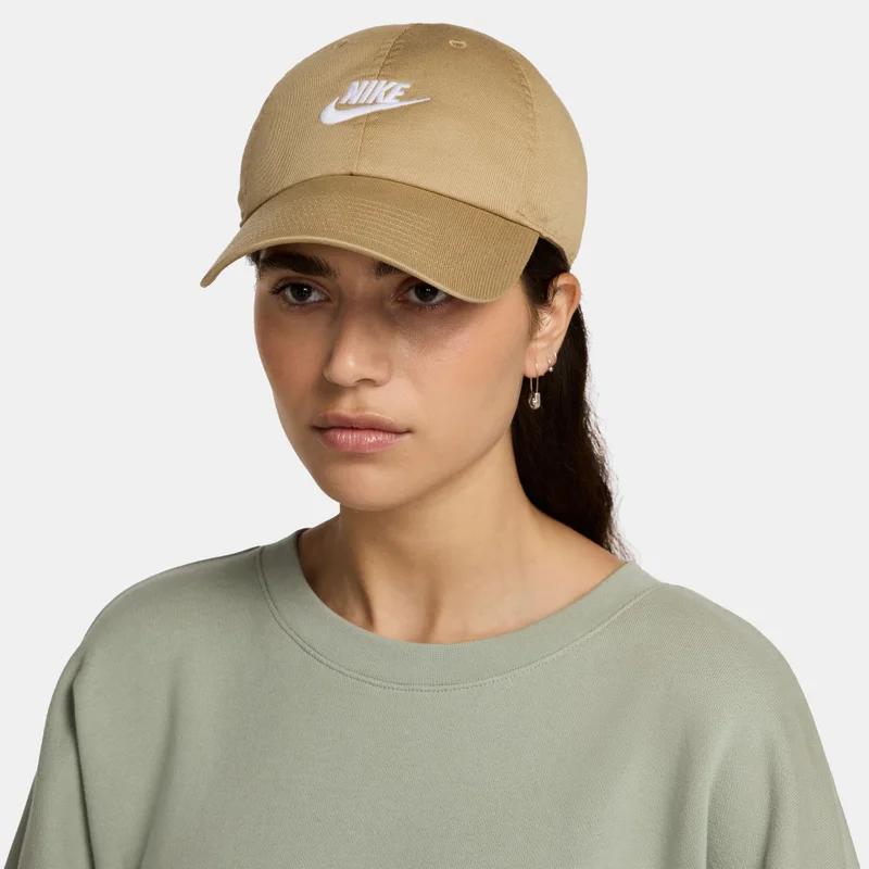 Nike Beige Club Unstructured Futura Wash Cap  | Best Price UAE